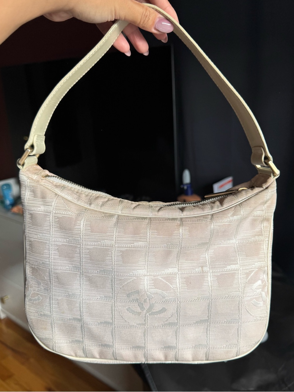 Chanel travel line shoulder bag